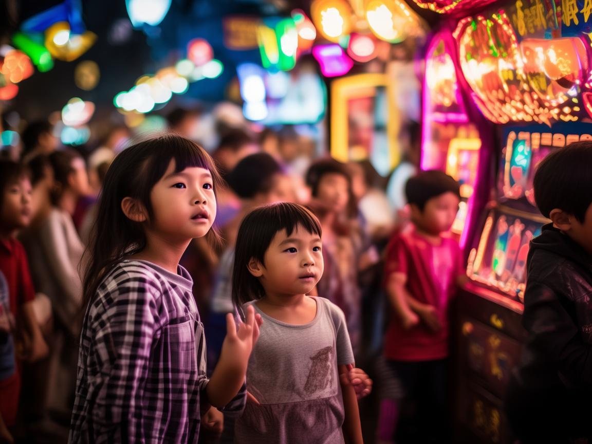 夜市游戏中的儿童健康隐患，家长需警惕的潜在风险