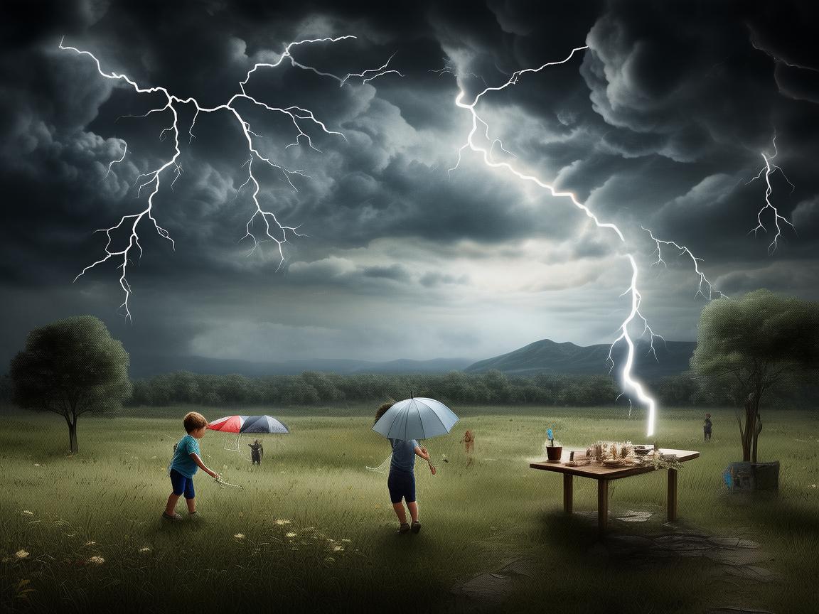 雷电来袭，儿童安全防护的误区与正确应对策略