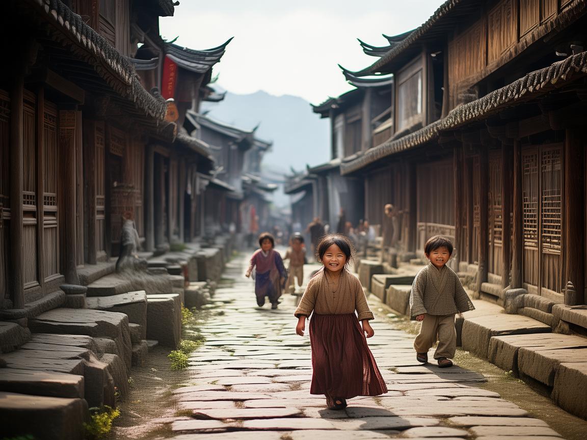 古镇街道的儿科健康迷思，传统环境下的儿童安全与卫生挑战
