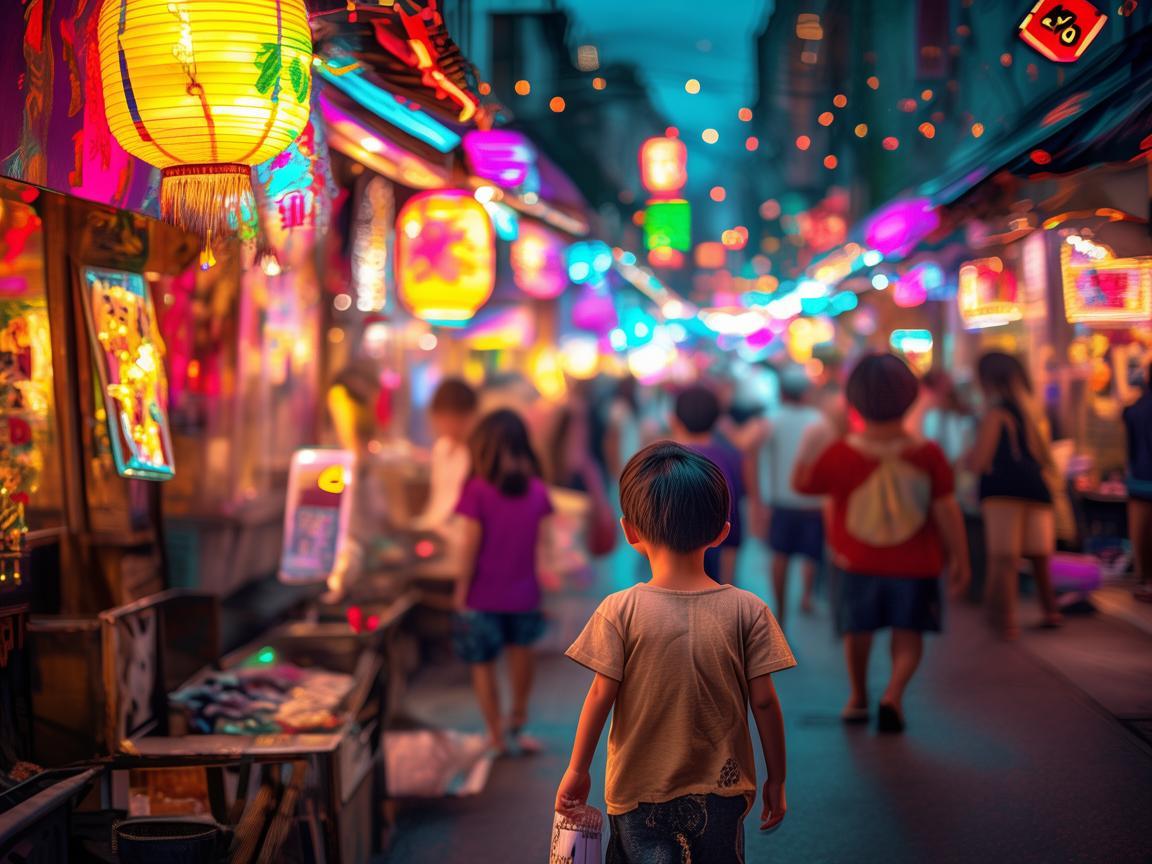 夜市灯光秀，儿科医生眼中的儿童视觉健康风险？