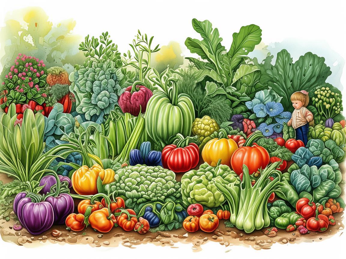 植物学小知识，孩子饮食中的绿色宝藏——蔬菜的奇妙作用