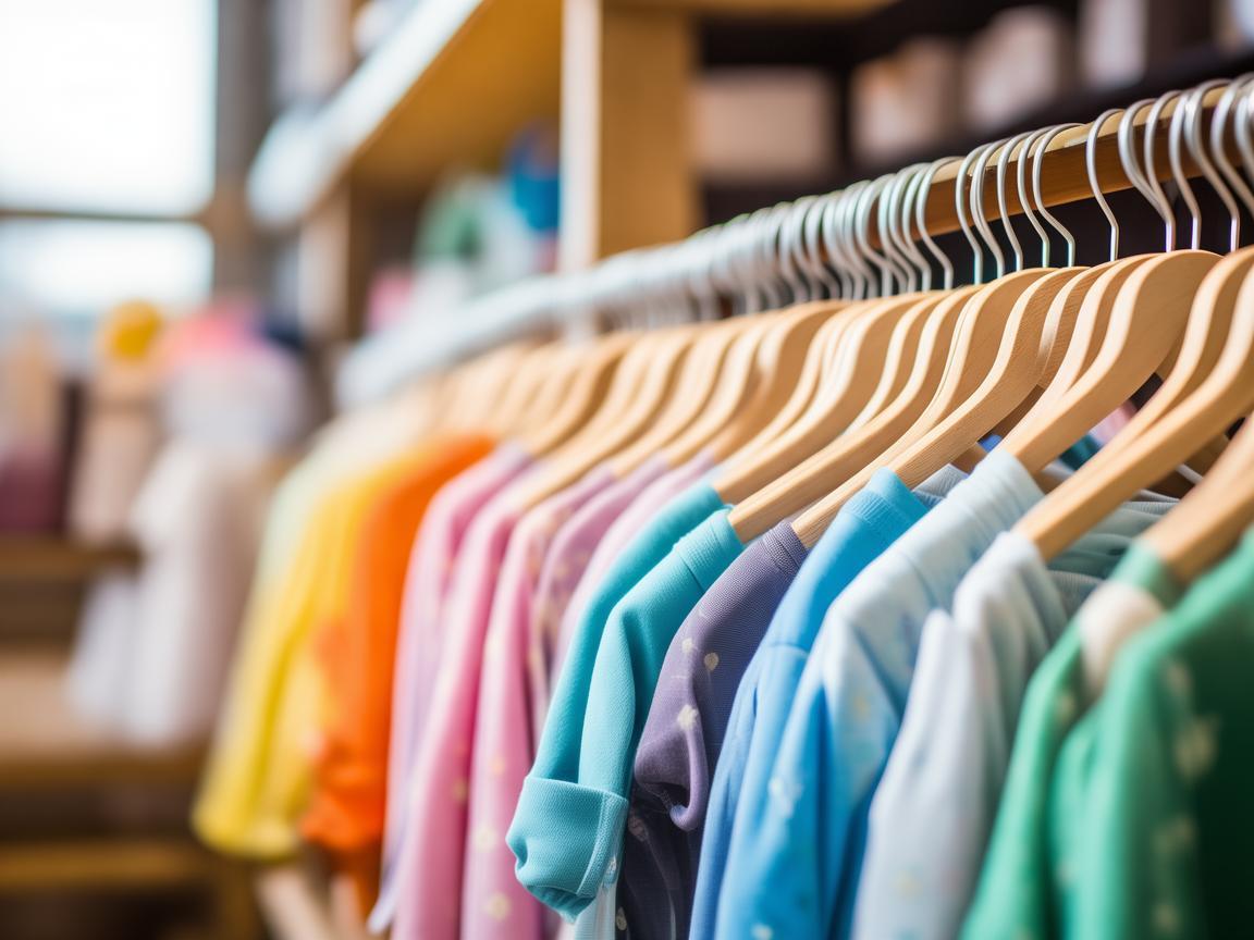 服装店衣架，儿科医生眼中的儿童衣物安全与健康