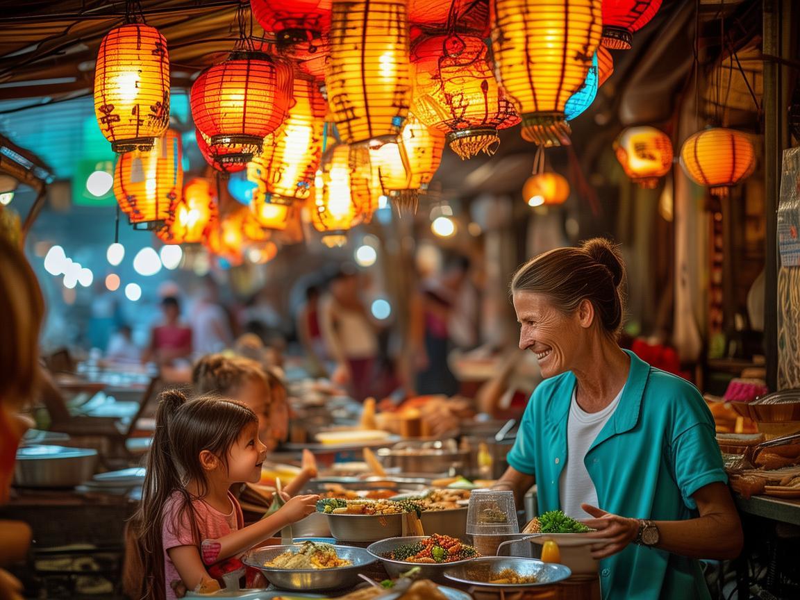 夜市美食节，儿科医生提醒，儿童享受美食的安全与健康之问
