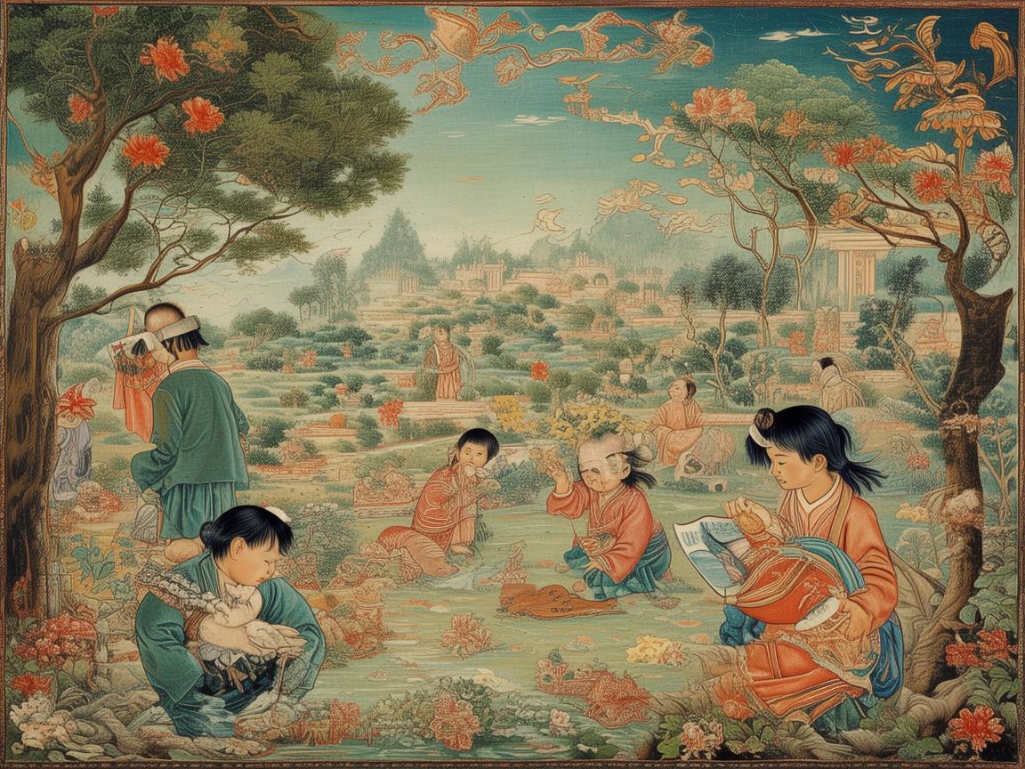 敦煌壁画中的儿童健康启示,如何预防儿童近视的古老智慧? 敦煌壁画中的儿童健康启示,如何预防儿童近视的古老智慧?