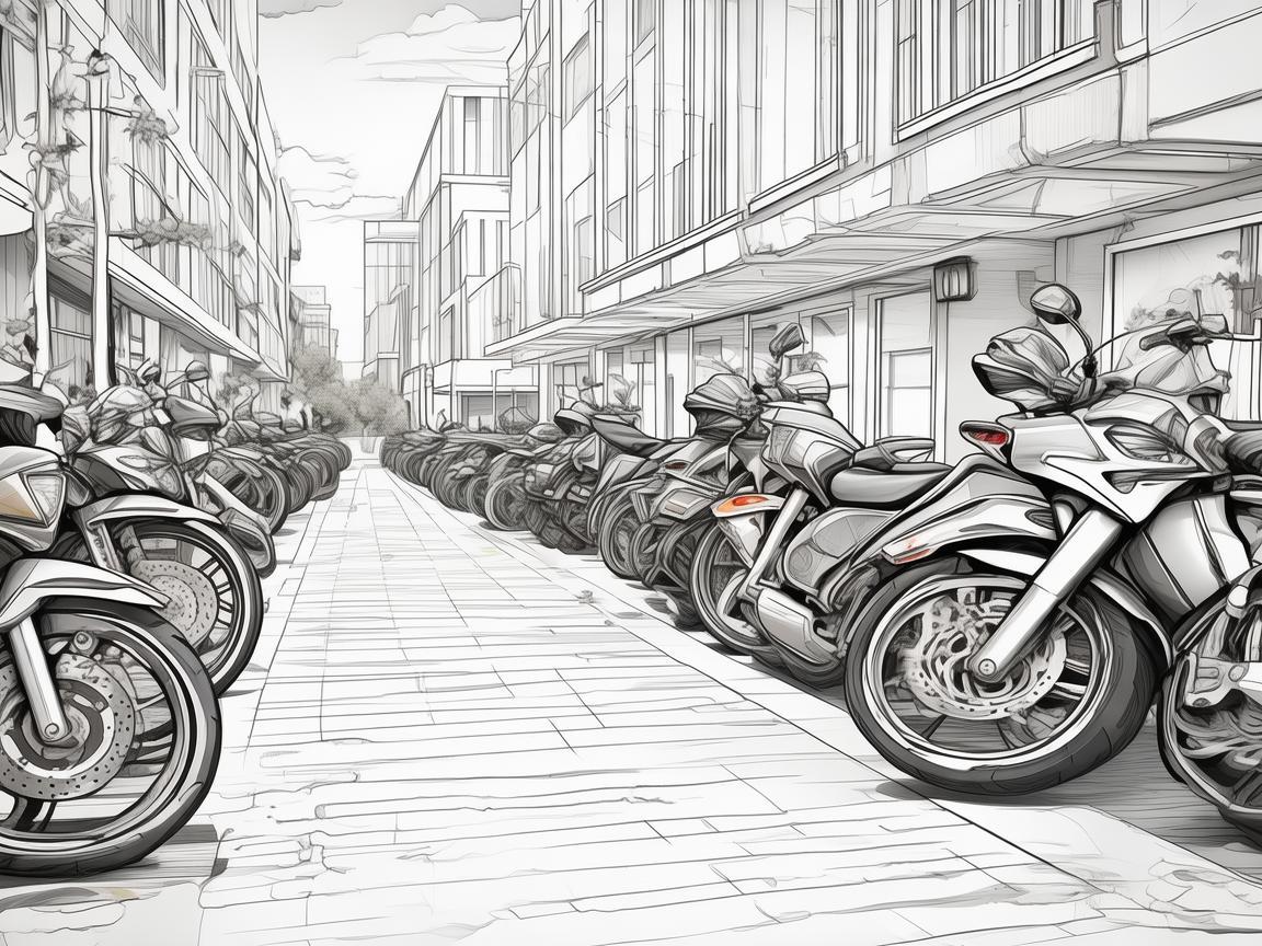 摩托车停车区,儿科安全新挑战? 摩托车停车区,儿科安全新挑战?