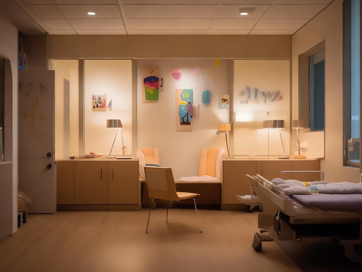 在儿童病房中,落地灯的合理布局与安全考量 在儿童病房中,落地灯的合理布局与安全考量