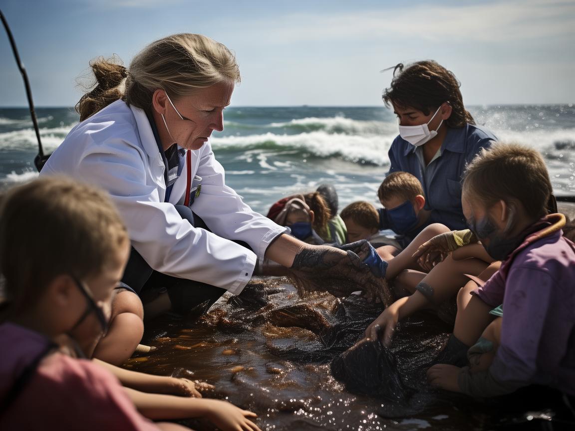 儿科医生视角油轮事故中的儿童紧急救援,如何应对海上油污对儿童健康的潜在威胁?