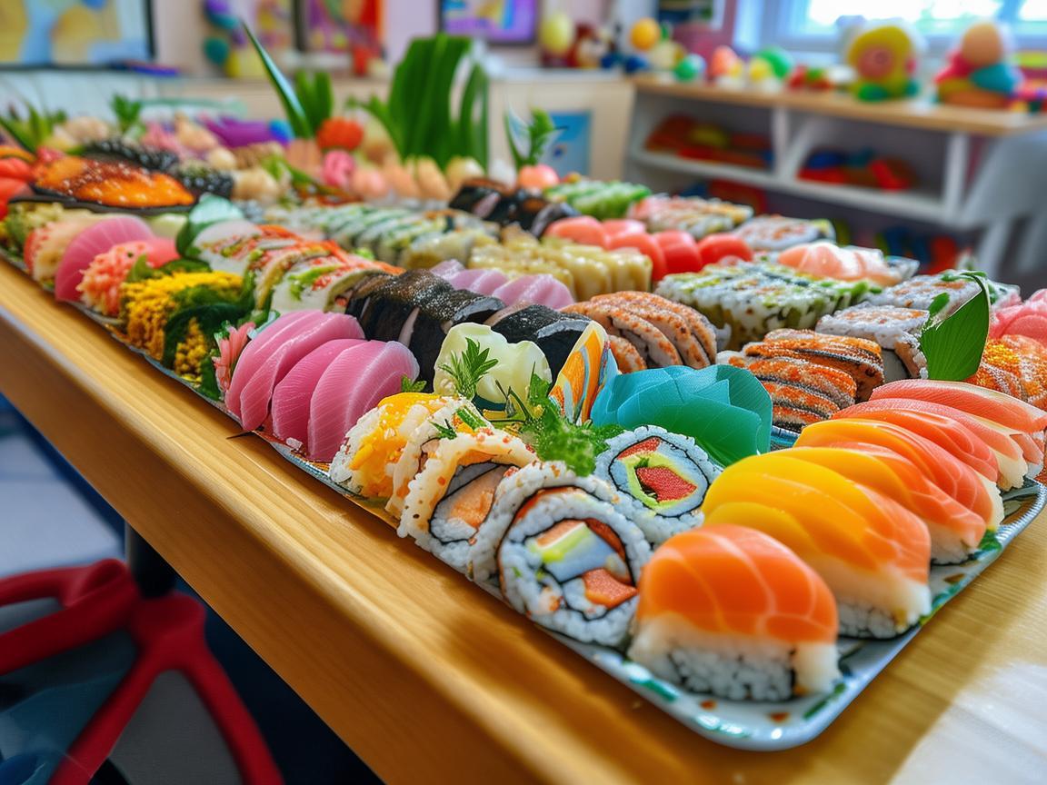 寿司,儿科小患者的‘食’趣之选?