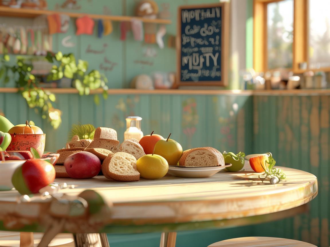 咖啡馆雅座里的儿童健康启示