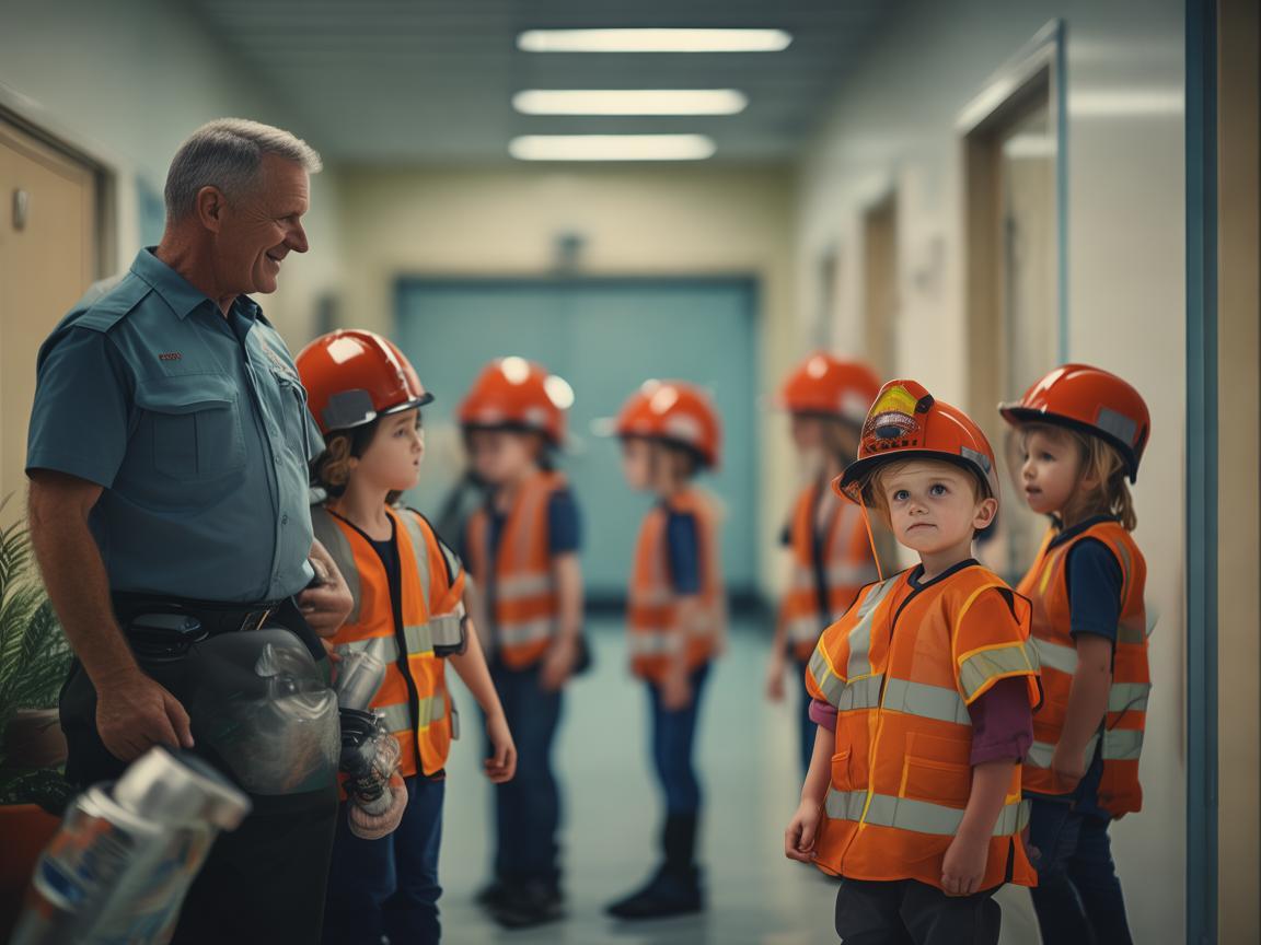 消防队长与儿童安全,如何共同构建医院内的火线守护者?