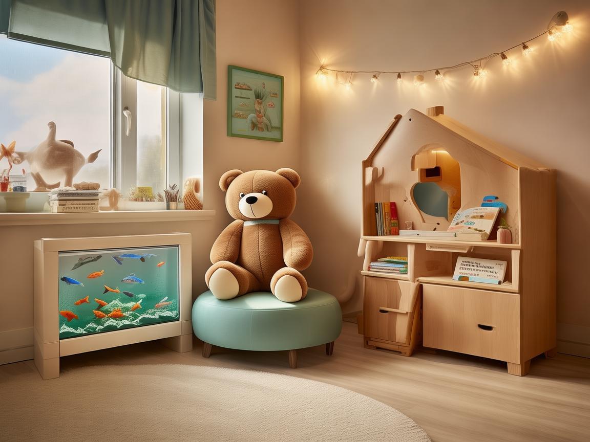 儿科病房的温馨角落，摆件如何促进儿童康复？