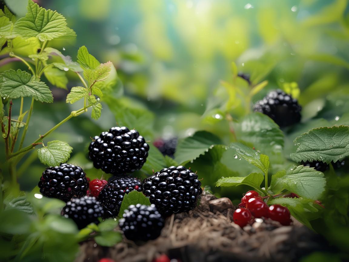 儿科小知识,黑莓,这个小果与儿童健康有何不解之缘?