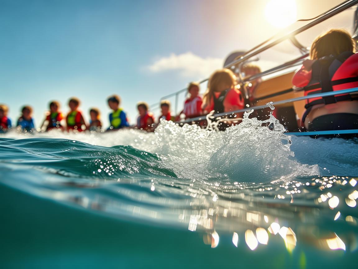快艇上的小乘客,水上安全与儿童健康如何并重?