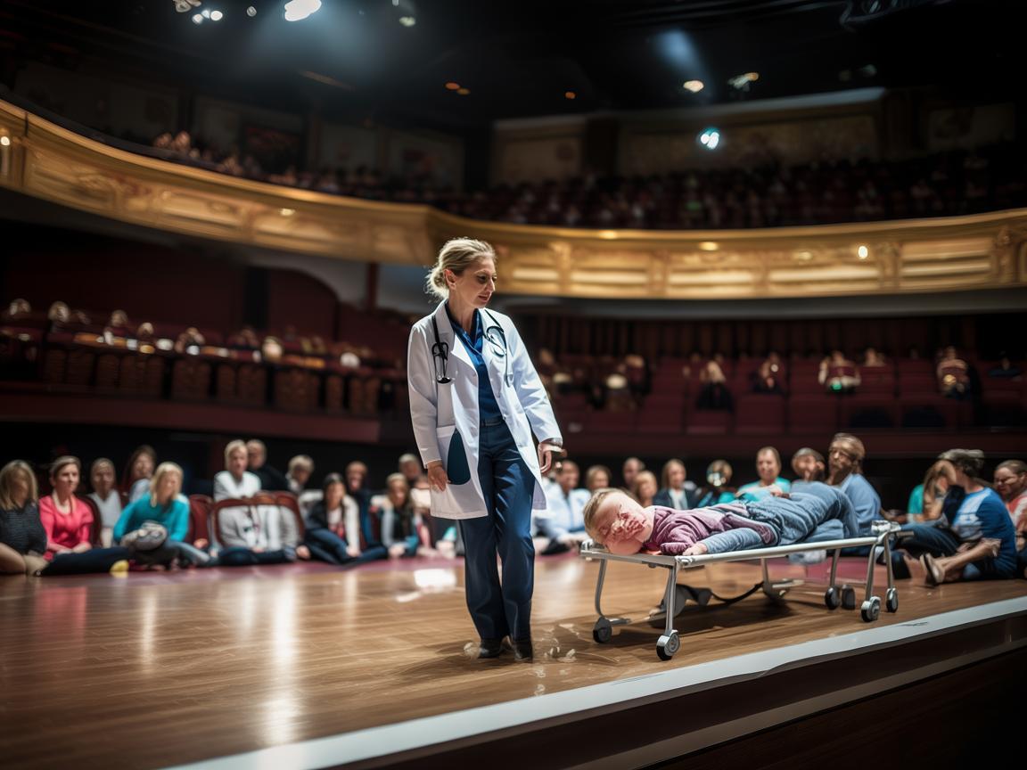 礼堂主席台，儿科医生如何应对突发状况？