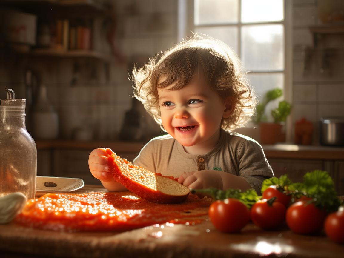 儿童食用番茄酱,安全与营养的平衡之问 儿童食用番茄酱,安全与营养的平衡之问