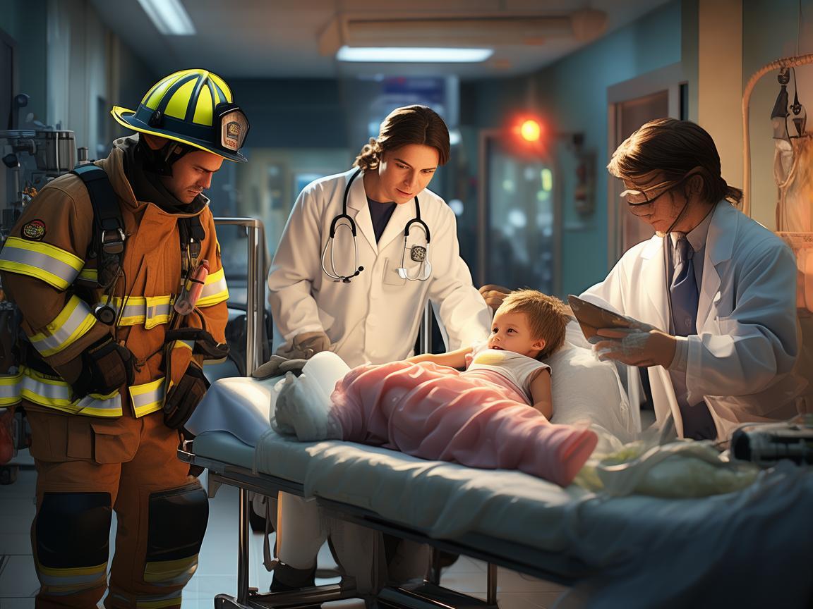 消防队长与儿科医生的奇妙联动,孩子突发状况下的应急处理 消防队长与儿科医生的奇妙联动,孩子突发状况下的应急处理