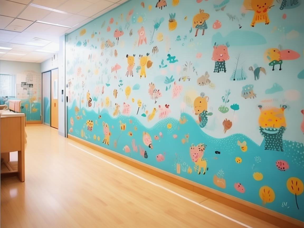 墙面贴纸,儿科病房中的安全与美学平衡 墙面贴纸,儿科病房中的安全与美学平衡