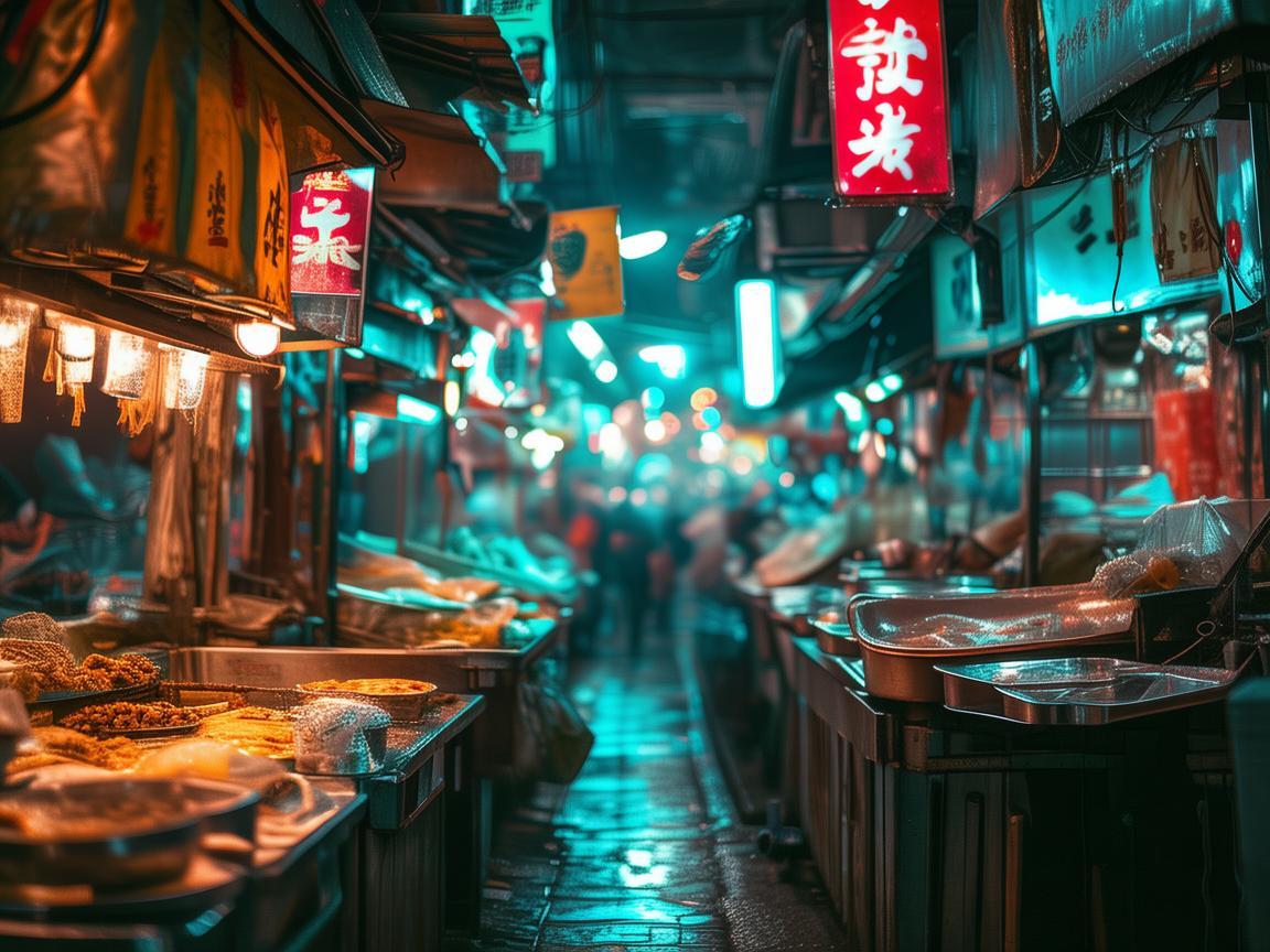 夜市摊的隐形威胁,儿童食品安全与卫生状况的挑战 夜市摊的隐形威胁,儿童食品安全与卫生状况的挑战