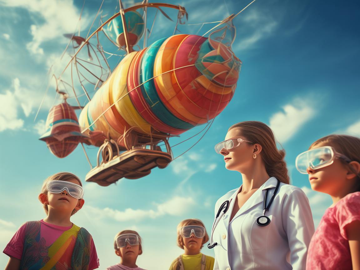 飞艇与儿童安全,当空中奇观遇上儿科医生的警觉 飞艇与儿童安全,当空中奇观遇上儿科医生的警觉