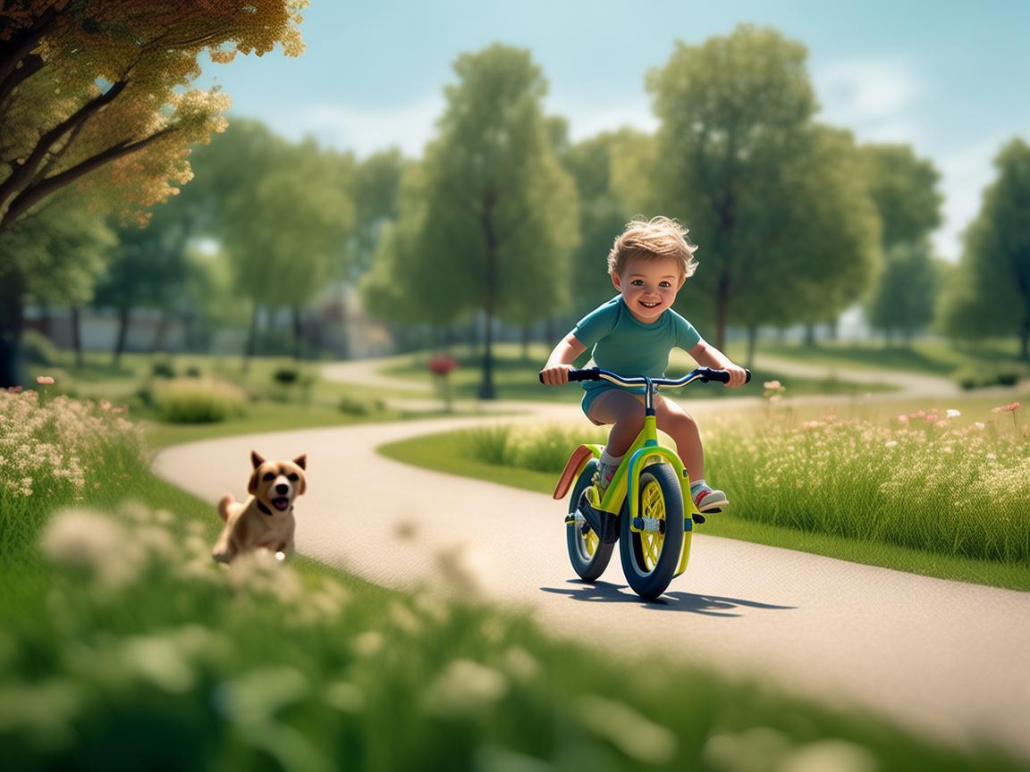 儿童骑自行车,安全与健康如何平衡? 儿童骑自行车,安全与健康如何平衡?