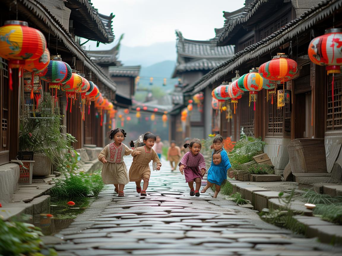 古镇街的童趣,如何在历史韵味中守护儿童健康? 古镇街的童趣,如何在历史韵味中守护儿童健康?