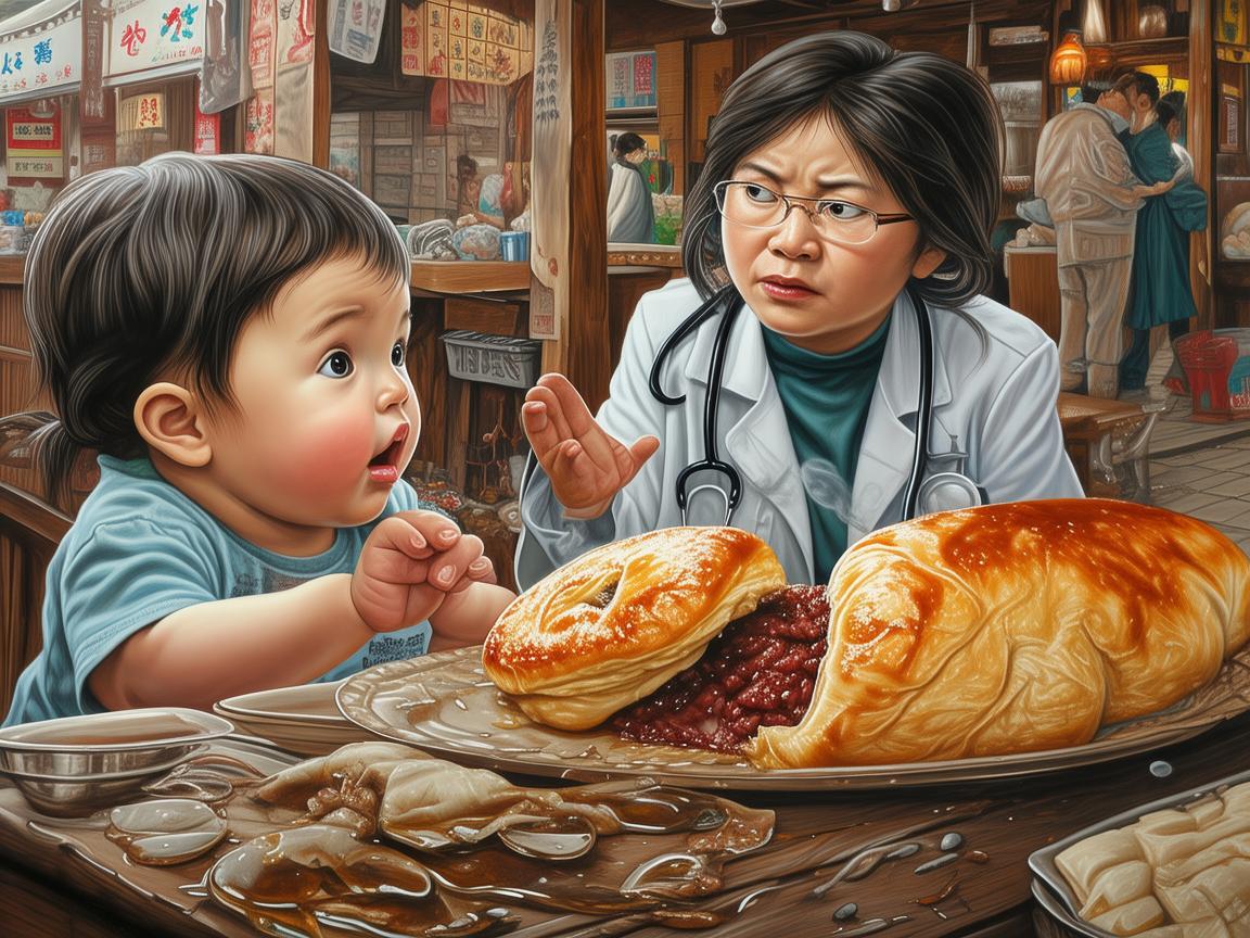 肉夹馍与儿童饮食安全，当街边小吃遇上儿科医生的担忧