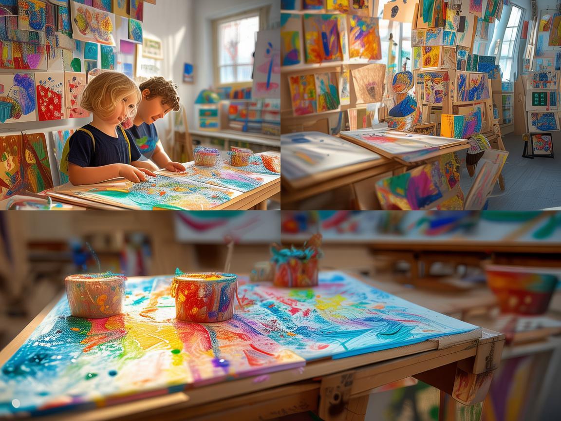 画廊里的小艺术家,儿童艺术启蒙的独特视角 画廊里的小艺术家,儿童艺术启蒙的独特视角