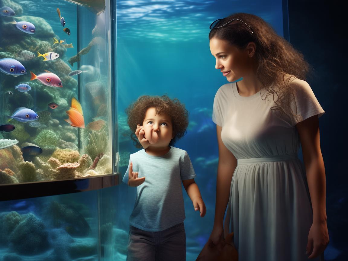 儿童在参观水族馆展区时,家长应如何引导其安全观察海洋生物? 儿童在参观水族馆展区时,家长应如何引导其安全观察海洋生物?