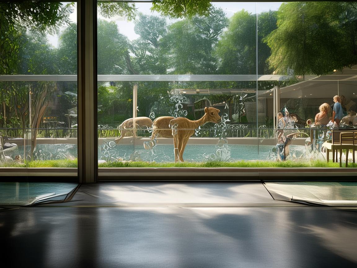 动物园笼舍，如何确保儿童安全参观？