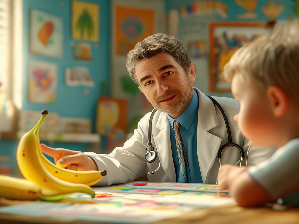 儿科医生提醒，香蕉对儿童便秘有奇效，但需注意适量摄入