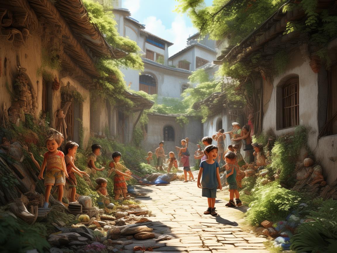 古村落的童趣与儿童健康，一场未被发掘的宝藏？