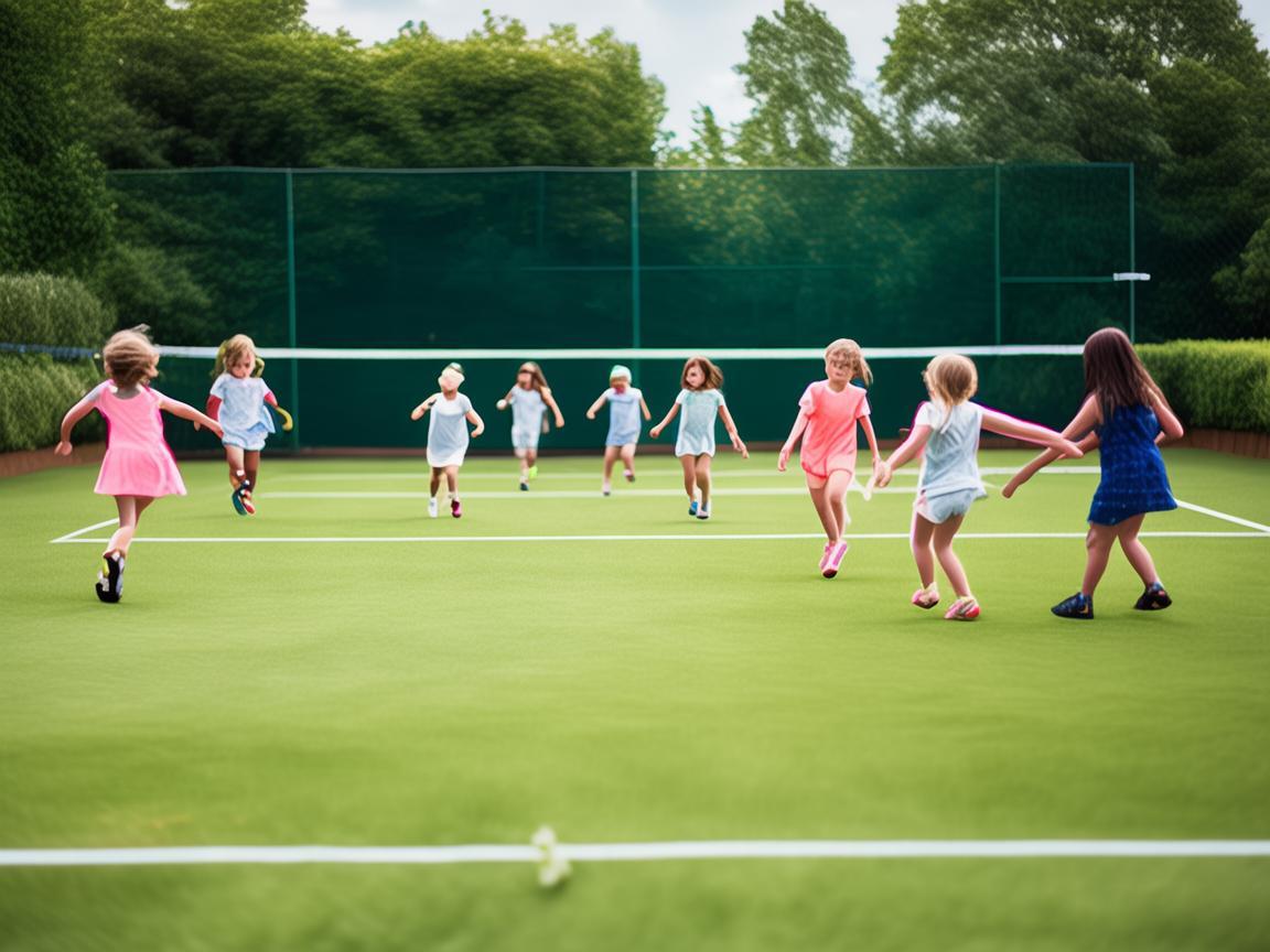 网球场，儿童成长的别样运动场