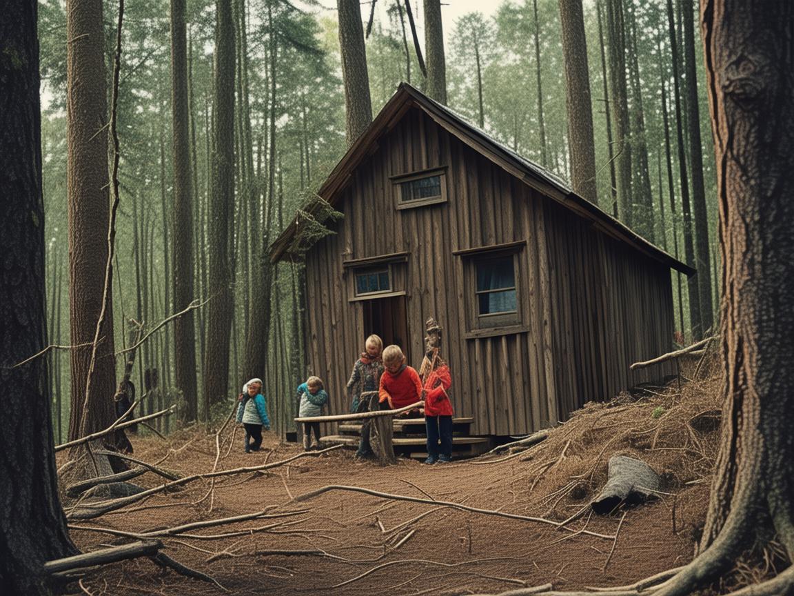 森林木屋，儿童户外活动的安全隐忧