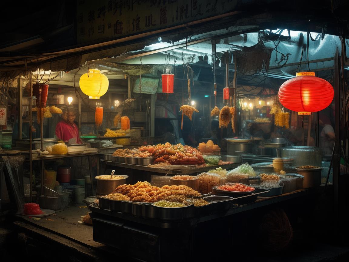 夜市摊位，儿童食品安全与卫生的隐忧