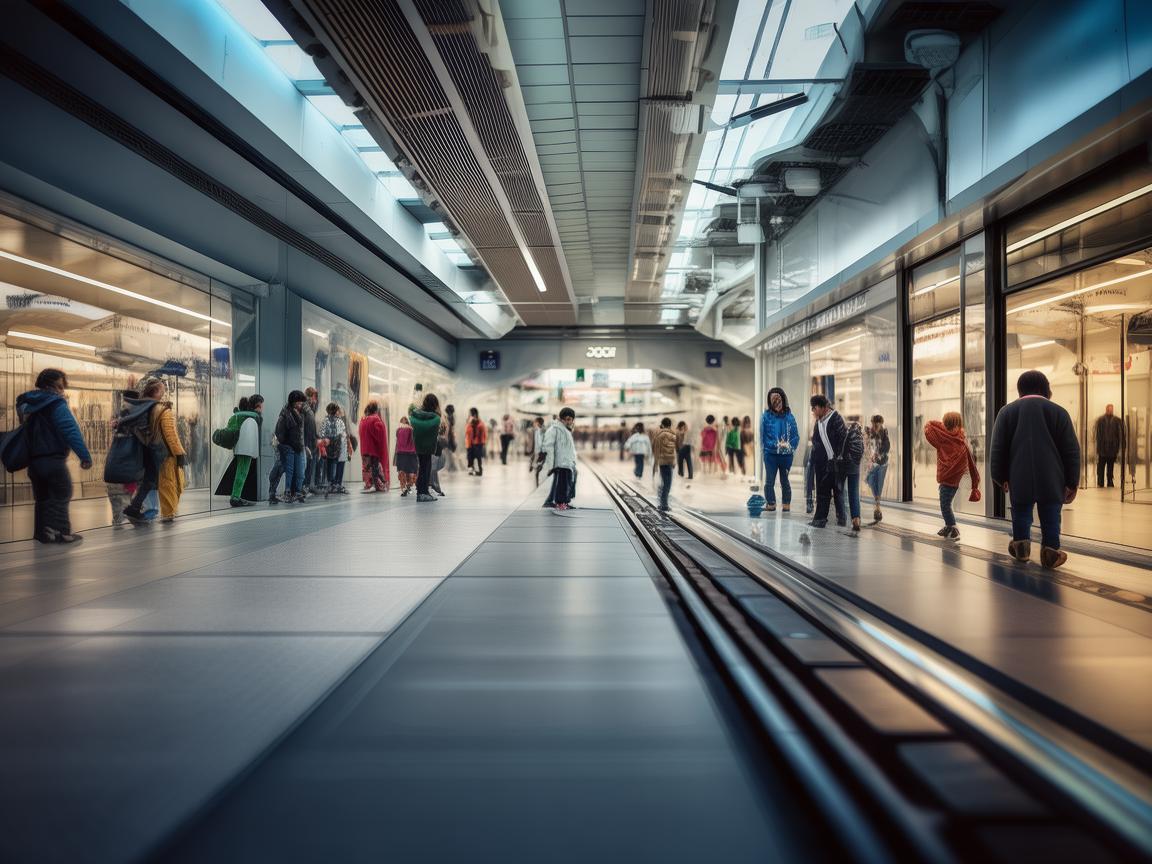 轻轨站点旁，儿童安全出行的隐忧与对策