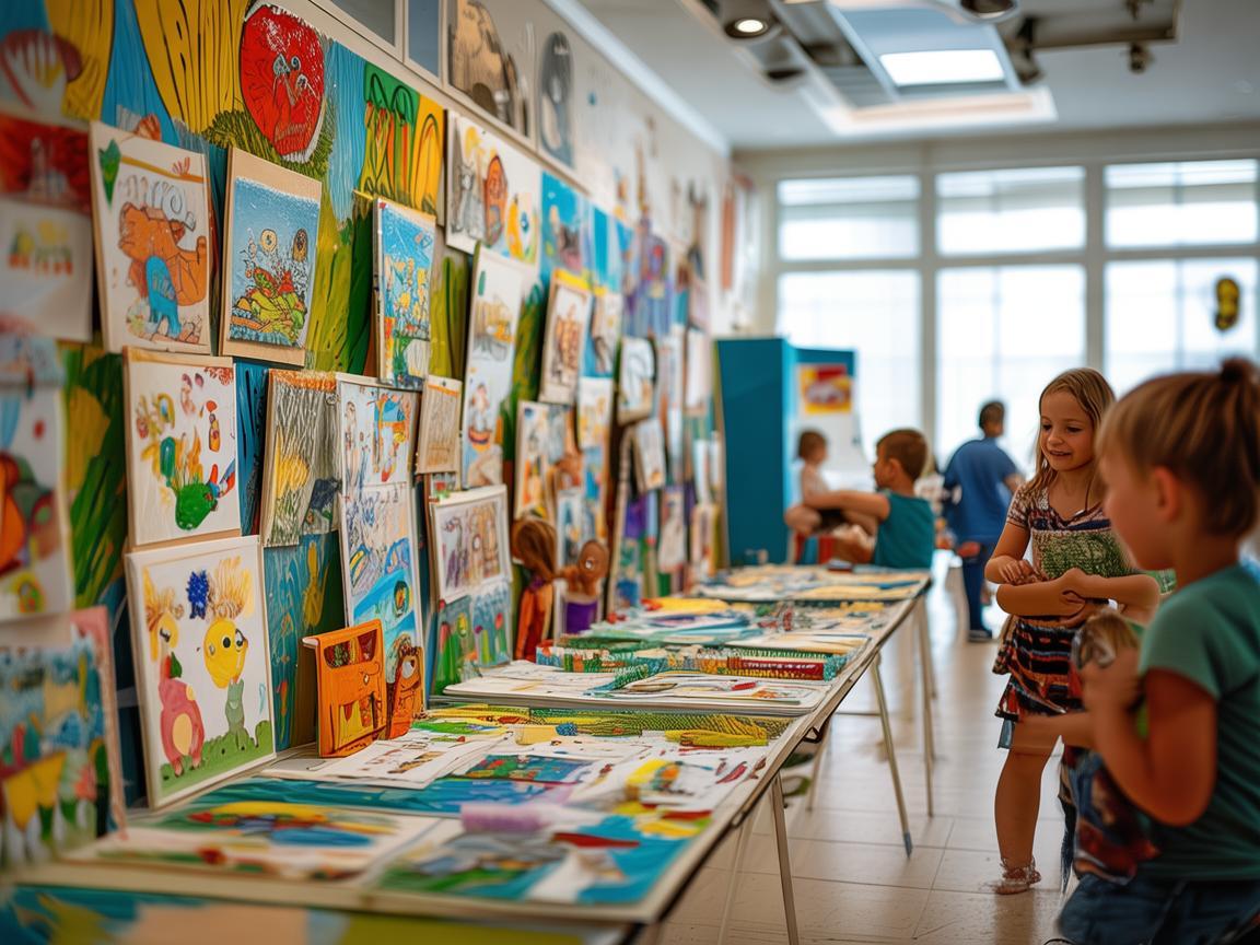 艺术展，儿童健康与创意的奇妙融合