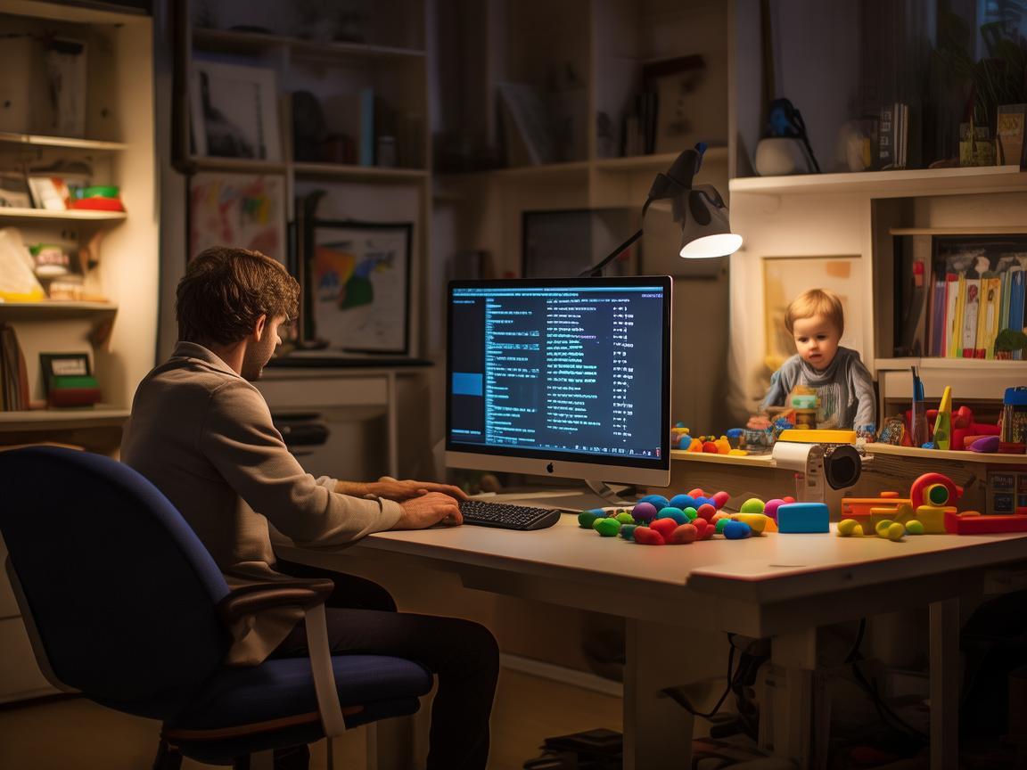 程序员爸爸的育儿挑战，如何平衡代码与孩子的成长？
