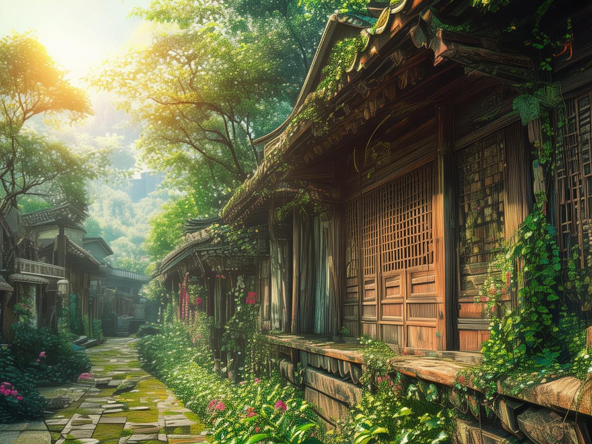 古村落老宅里的儿科守护 古村落老宅里的儿科守护