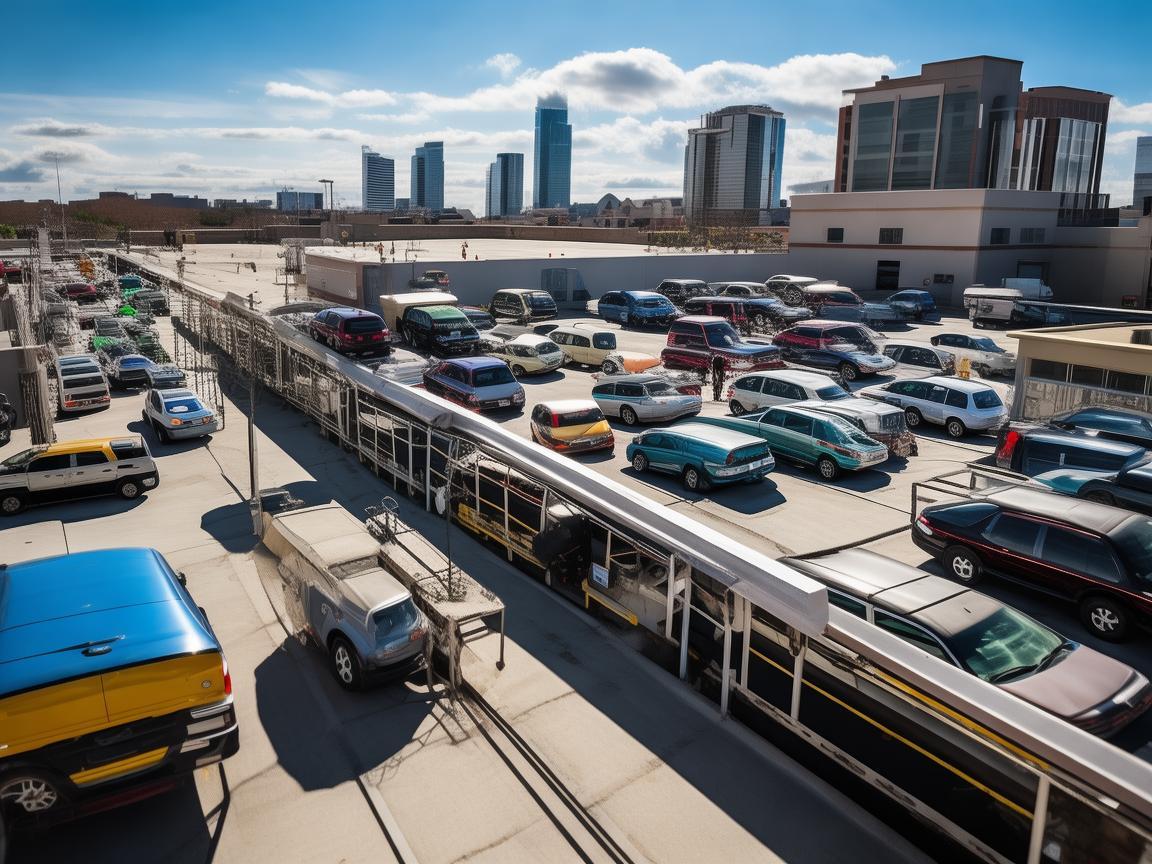 楼顶停车场,儿科就诊高峰期的安全隐忧 楼顶停车场,儿科就诊高峰期的安全隐忧