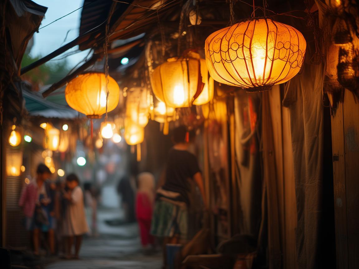 夜市街灯笼,照亮儿童安全夜行的隐形风险?