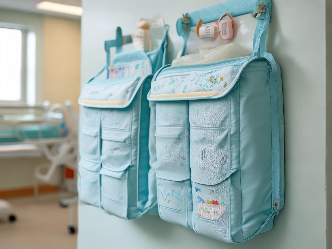 壁挂式储物袋,儿科病房的实用性与安全性考量