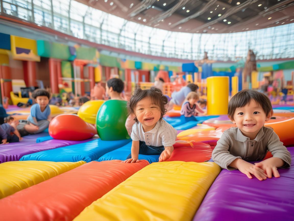 儿科视角在体育馆玩耍，孩子安全如何动起来？