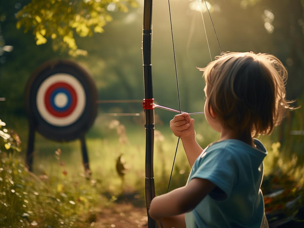 射箭训练,如何安全地促进儿童手眼协调?