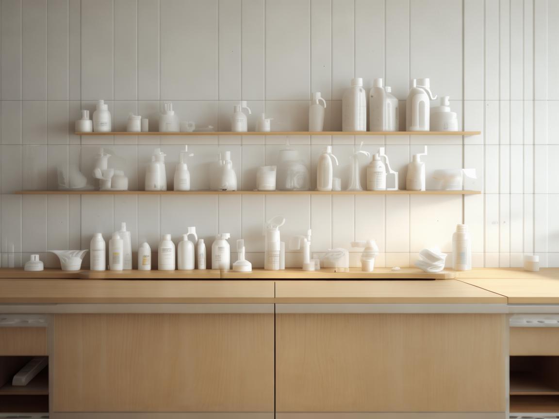 桌面清洁用品架,儿科诊疗中的卫生隐形守护者?