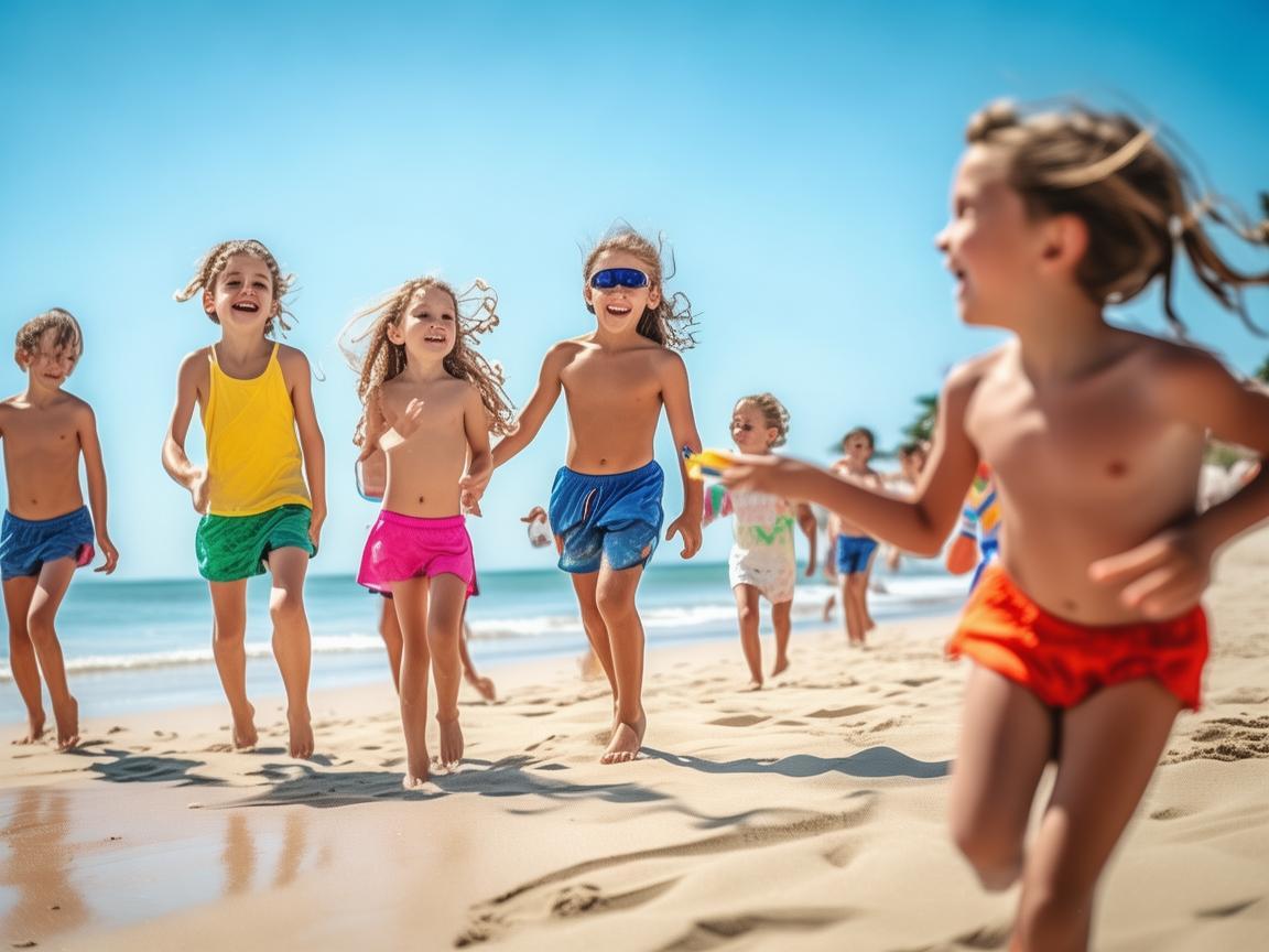 沙滩排球，儿童参与的乐趣与健康考量