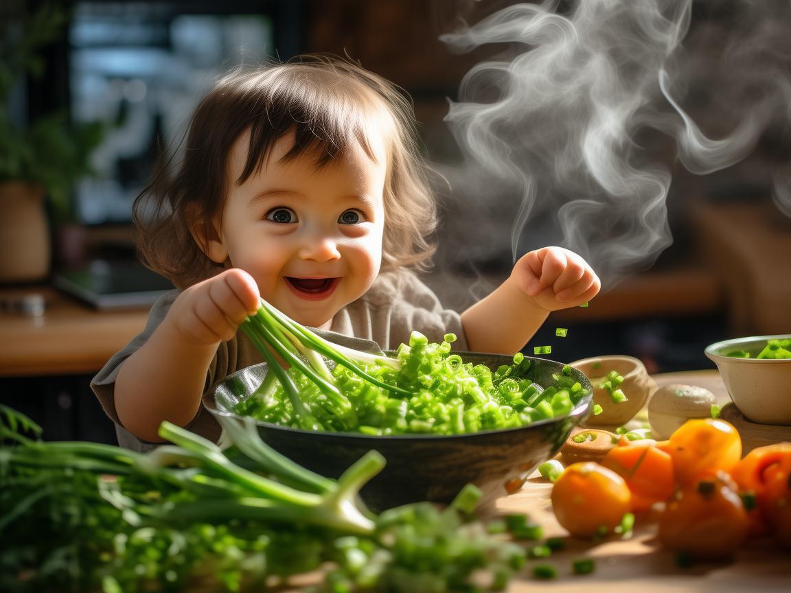 儿童食用小葱,安全与营养的平衡?