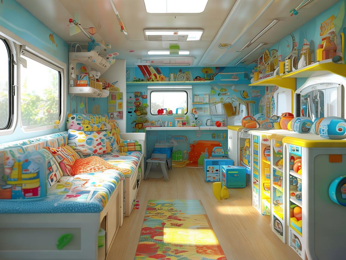 拖挂式房车,为孩子打造移动健康守护空间