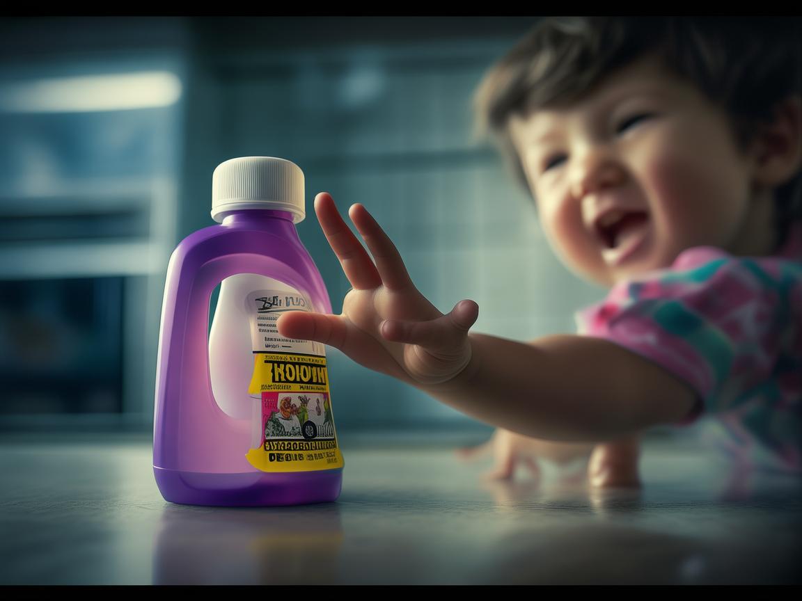 警惕!洗衣粉对孩子的潜在威胁