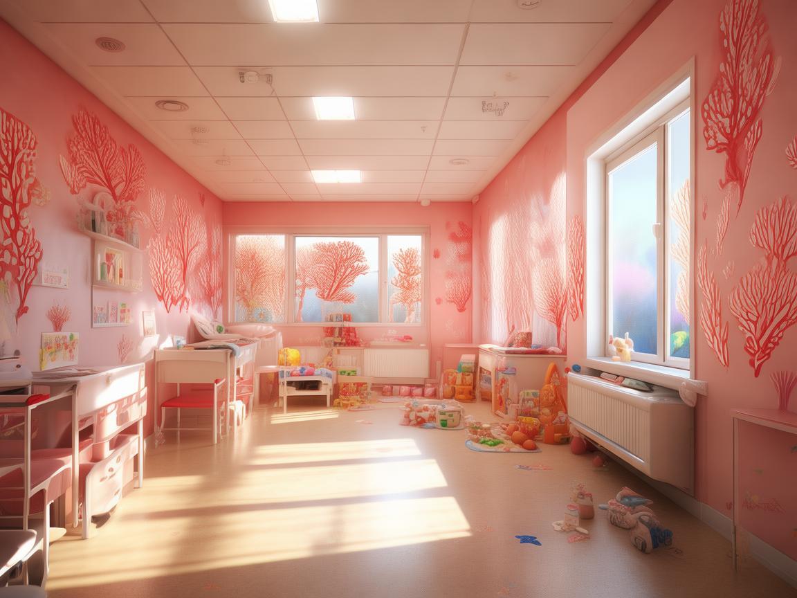 珊瑚饰,儿科病房里的别样温暖