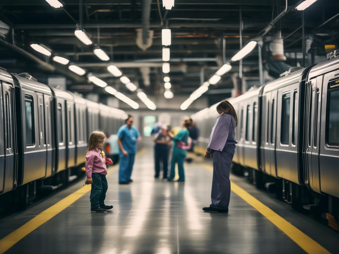 地铁车辆段里的儿科守护